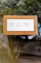Quadro "Mano nella mano per tutta la vita"