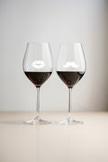Calice da vino "Bacio e baffi"