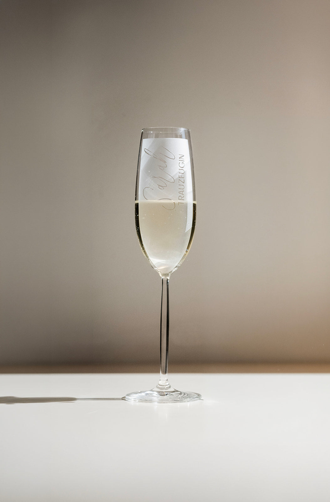 Sektglas Trauzeugin/Trauzeuge