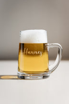 Bierkrug mit Namen