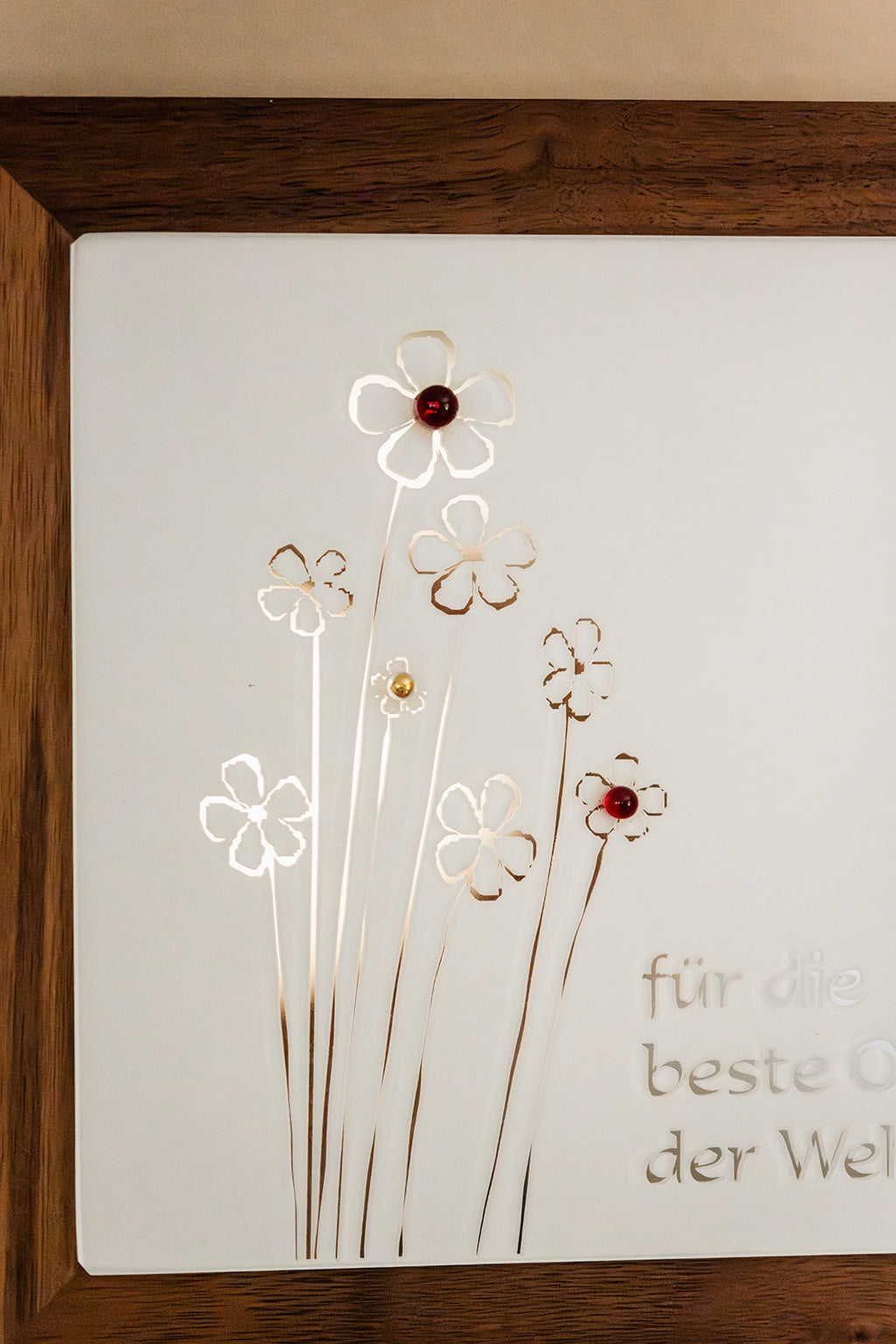 Quadro fiore nonna/nonno