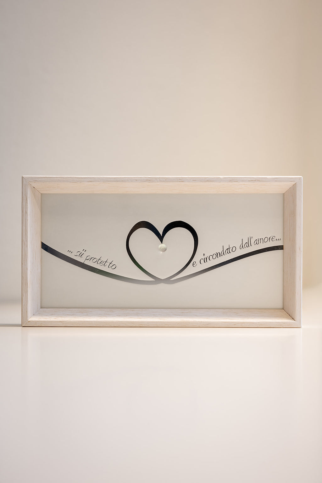 Quadro "Sii protetta/protetto e circondata/o dall'amore."