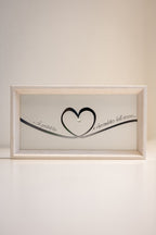 Quadro "Sii protetta/protetto e circondata/o dall'amore."