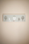 Quadro Viale bianco