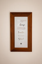Quadro "Casa, famiglia, felicità"