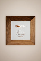 Quadro "La felicità è amore"