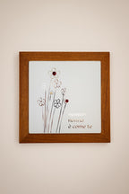 Quadro fiore nonna/nonno