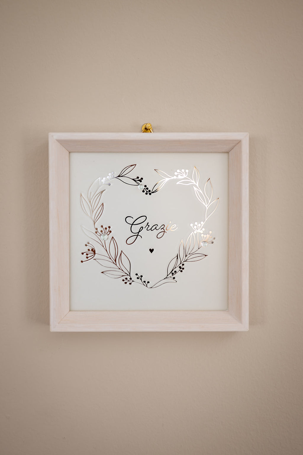 Quadro "Grazie"