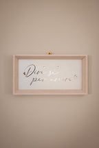 Quadro "Dire si per amore"