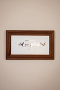 Quadro "Siate felici" personalizzabile