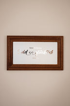 Quadro "Siate felici" personalizzabile