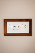 Quadro "I hon di lieb"