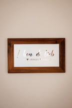 Quadro "I hon di lieb"