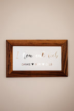 Quadro "I hon di lieb"