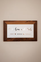 Quadro "I hon di lieb"