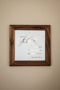 Quadro "La felicità è amore"