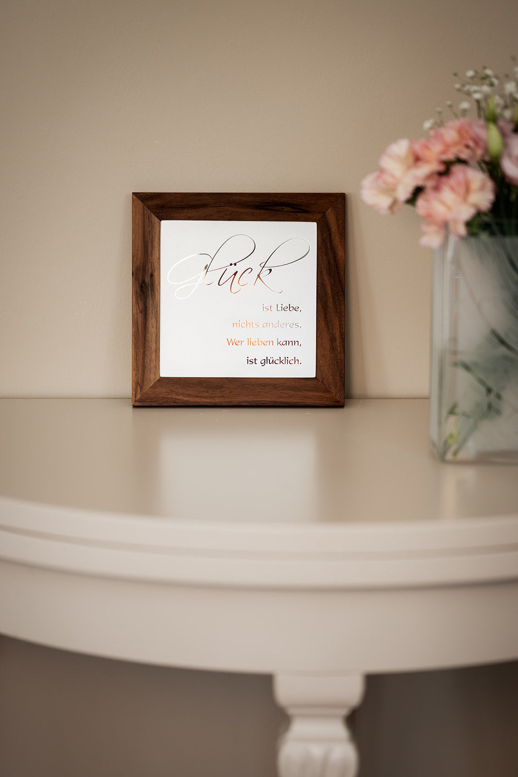 Quadro "La felicità è amore"