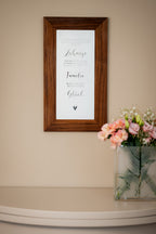 Quadro "Casa, famiglia, felicità"